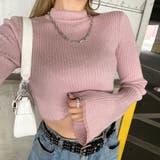 ラメ袖フレアニットトップス | non-hedge  | 詳細画像6 