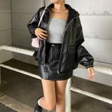 合成皮革ジャケット・スカートセットアップ | non-hedge  | 詳細画像15 