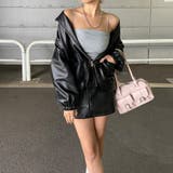 合成皮革ジャケット・スカートセットアップ | non-hedge  | 詳細画像18 