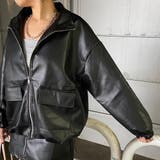 合成皮革ジャケット・スカートセットアップ | non-hedge  | 詳細画像25 