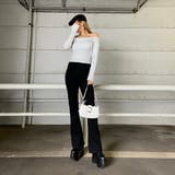 リブオフショルダートップス | non-hedge  | 詳細画像14 