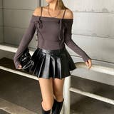 リブオフショルダートップス | non-hedge  | 詳細画像27 