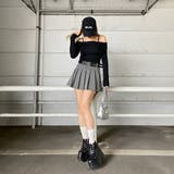 リブオフショルダートップス | non-hedge  | 詳細画像6 