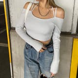 グレー | 2連リブトップス | non-hedge 