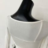 インナー付きサイドドロストトップス | non-hedge  | 詳細画像24 