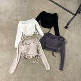 インナー付きサイドドロストトップス | non-hedge  | 詳細画像37 