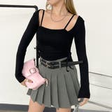 インナー付きサイドドロストトップス | non-hedge  | 詳細画像6 