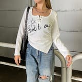 イレギュラーヘムロゴトップス | non-hedge | 詳細画像22