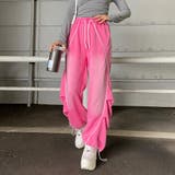 ピンク | ブリーチラインカットパンツ | non-hedge 