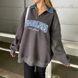 デニムロゴZIPチュニック | non-hedge  | 詳細画像11 