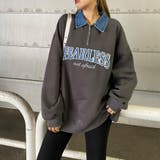 デニムロゴZIPチュニック | non-hedge  | 詳細画像12 