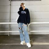 デニムロゴZIPチュニック | non-hedge  | 詳細画像13 