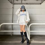 デニムロゴZIPチュニック | non-hedge  | 詳細画像2 