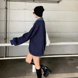 デニムロゴZIPチュニック | non-hedge  | 詳細画像19 