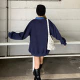 デニムロゴZIPチュニック | non-hedge  | 詳細画像20 