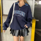 デニムロゴZIPチュニック | non-hedge  | 詳細画像23 