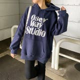 ビッグロゴ刺繍フードチュニック | non-hedge | 詳細画像9