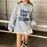 ビッグロゴ刺繍フードチュニック | non-hedge | 詳細画像14