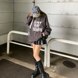 ビッグロゴ刺繍フードチュニック | non-hedge | 詳細画像19