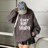 ビッグロゴ刺繍フードチュニック | non-hedge | 詳細画像20