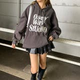 ビッグロゴ刺繍フードチュニック | non-hedge | 詳細画像21