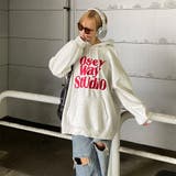 ビッグロゴ刺繍フードチュニック | non-hedge | 詳細画像26