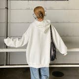 ビッグロゴ刺繍フードチュニック | non-hedge | 詳細画像28