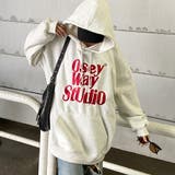 ビッグロゴ刺繍フードチュニック | non-hedge | 詳細画像30