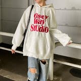 ビッグロゴ刺繍フードチュニック | non-hedge | 詳細画像33