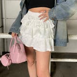 レース切替ティアードスカート | non-hedge  | 詳細画像5 