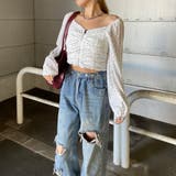 オフショルダーZIPトップス | non-hedge  | 詳細画像11 