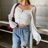 オフショルダーZIPトップス | non-hedge  | 詳細画像12 