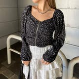 オフショルダーZIPトップス | non-hedge  | 詳細画像18 