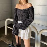 オフショルダーZIPトップス | non-hedge  | 詳細画像19 