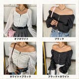 オフショルダーZIPトップス | non-hedge  | 詳細画像44 