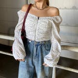 オフショルダーZIPトップス | non-hedge  | 詳細画像9 