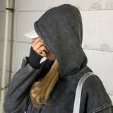 スタッズブリーチロゴフードショート | non-hedge  | 詳細画像10 