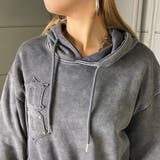 スタッズブリーチロゴフードショート | non-hedge  | 詳細画像19 