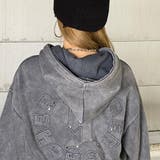 スタッズブリーチロゴフードショート | non-hedge  | 詳細画像20 