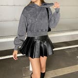 スタッズブリーチロゴフードショート | non-hedge  | 詳細画像26 