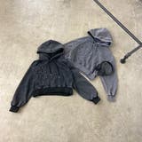 スタッズブリーチロゴフードショート | non-hedge  | 詳細画像35 