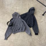 スタッズブリーチロゴフードショート | non-hedge  | 詳細画像36 