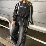 刺繍ロゴラインプルオーバー | non-hedge | 詳細画像11