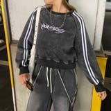 刺繍ロゴラインプルオーバー | non-hedge | 詳細画像12