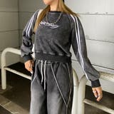 刺繍ロゴラインプルオーバー | non-hedge | 詳細画像9