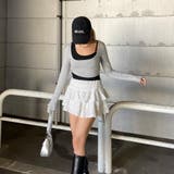 インナー付きショートトップス | non-hedge  | 詳細画像15 