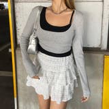 インナー付きショートトップス | non-hedge  | 詳細画像19 