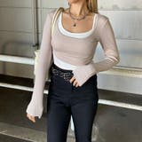 インナー付きショートトップス | non-hedge  | 詳細画像25 