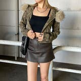 ヴィンテージライク合成皮革スカパン | non-hedge  | 詳細画像6 