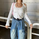 アンサンブル風サイドドロストトップス | non-hedge  | 詳細画像11 